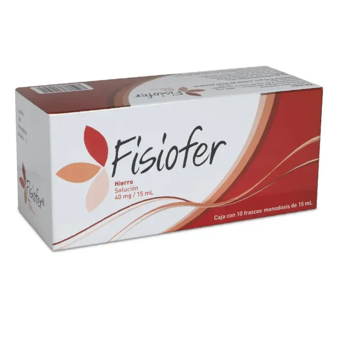 FISIOFER 40 MG 10 FCOS 15 ML