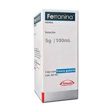 FERRANINA 50 MG/ML GOT 20 ML