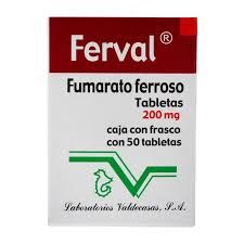 FERVAL 200 MG 50 TAB