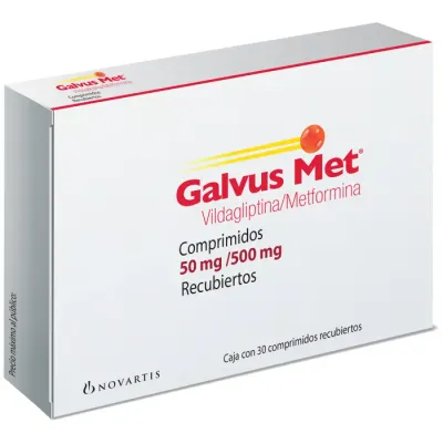 GALVUS MET 50/500 MG 30 COMPR