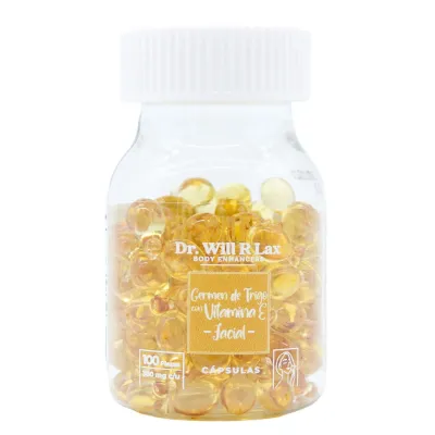 GERMEN DE TRIGO C/VITAMINA-E FACIAL 60 CAP 650 MG DR. WILL R. LAX