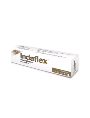 INDAFLEX CRA 2.5% TUBO 60 G
