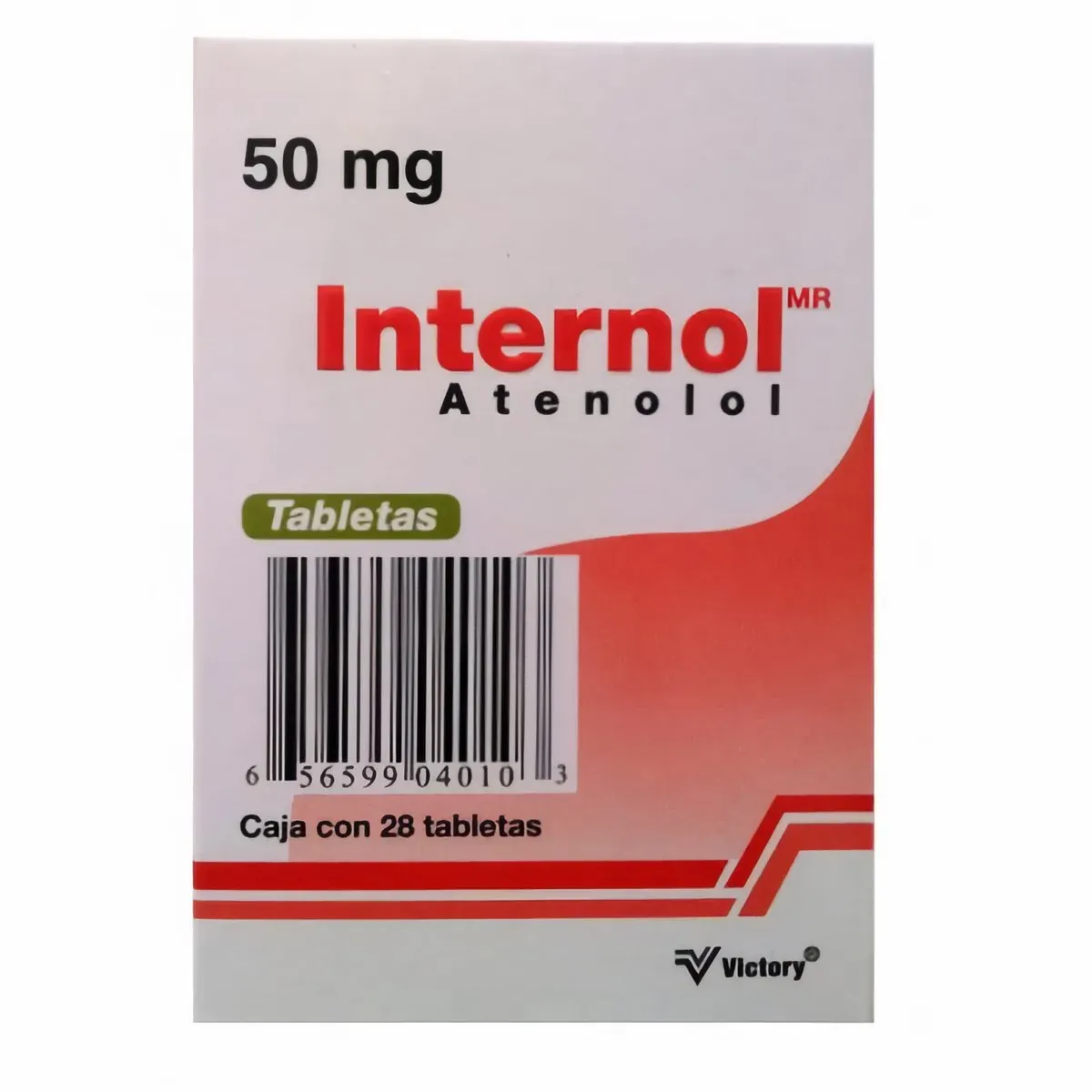 INTERNOL 50 MG 100 TAB