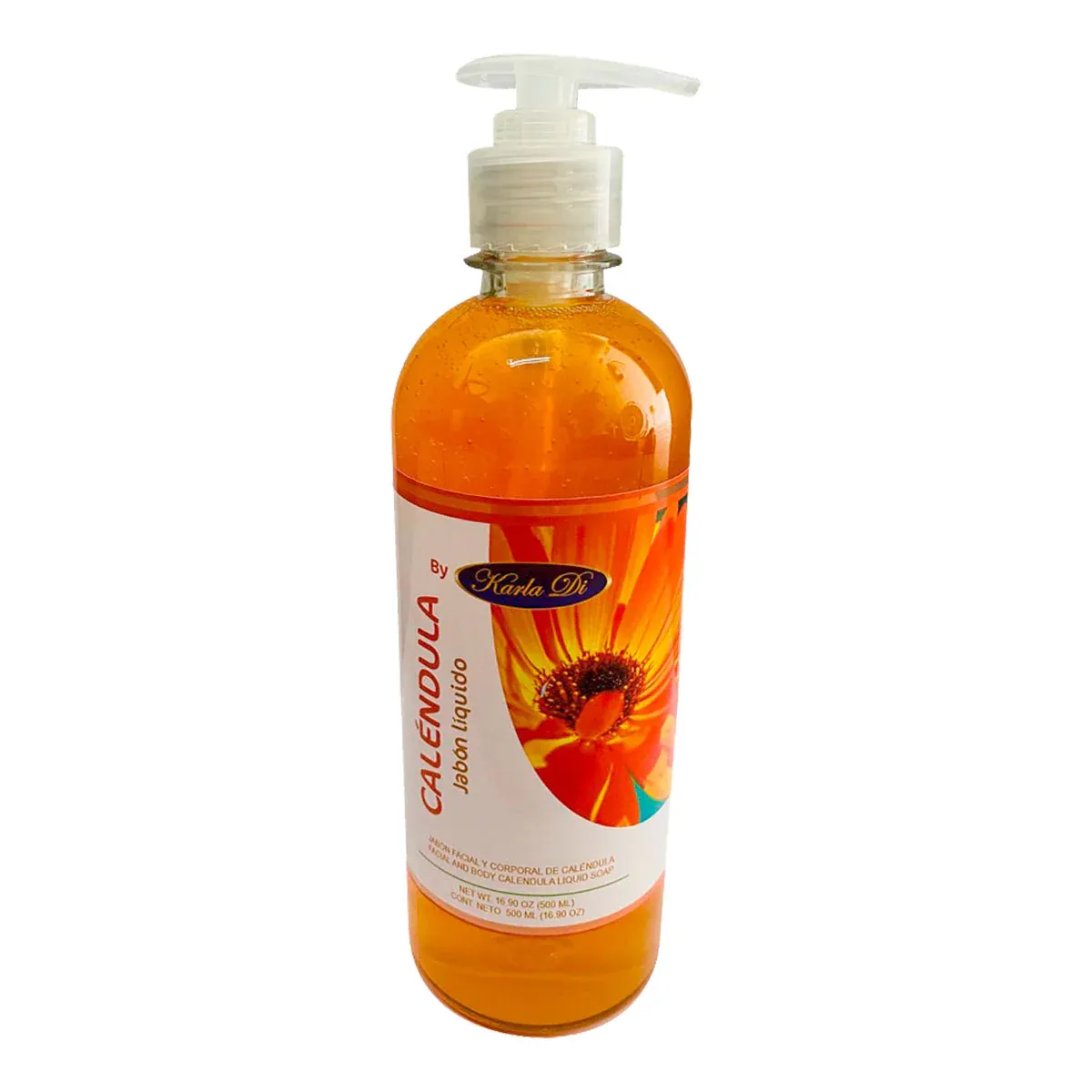 JABÓN LÍQUIDO DE CALÉNDULA FCO 500 ML KARLA DI