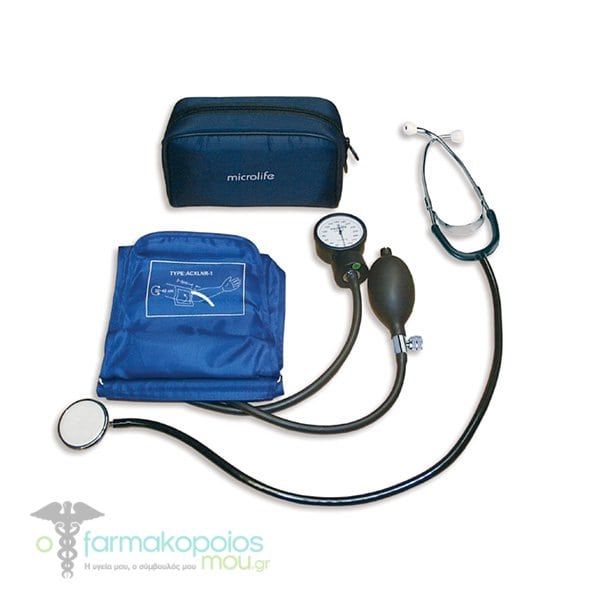 KIT ANEROIDE DE TENSIÓN ARTERIAL BASICO MODELO BP AG1-20