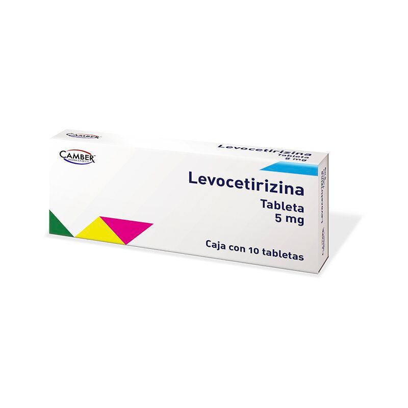 LEVOCETIRIZINA 5 MG 10 TAB CAMBER