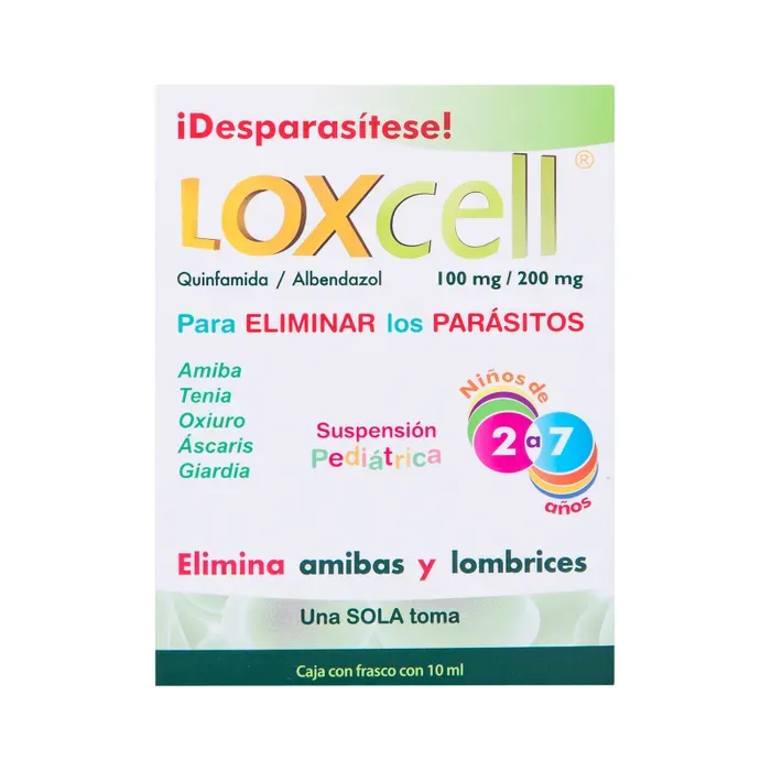 LOXCELL 100/200 MG PEDIATRICO FCO 10 ML