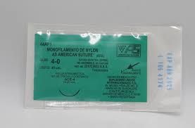 MONOFILAMENTO NYLON AZUL 4-0 ACE-4 PZA AMERICAN