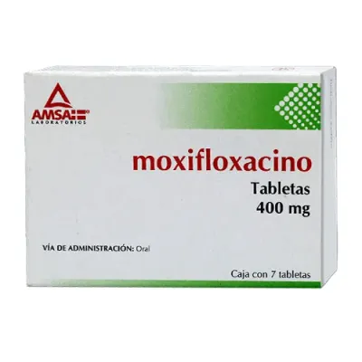 MOXIFLOXACINO 400 MG 7 TAB AMSA