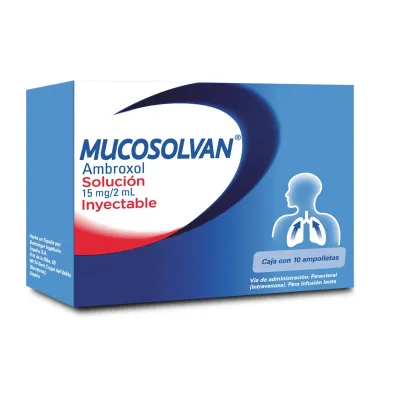 MUCOSOLVAN 15 MG/2 ML 10 AMP IV, PRAL