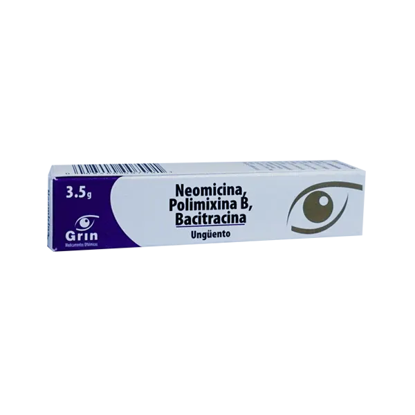 NEOMICINA, POLIMIXINA B, BACITRACINA UNG 3.5 G GRIN