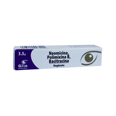 NEOMICINA, POLIMIXINA B, BACITRACINA UNG 3.5 G GRIN