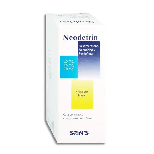 NEOFEDRIN 0.5, 3.5, 5.0 MG/1 ML GOT 15 ML