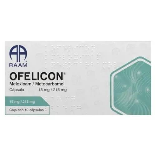 OFELICON 15/215 MG 10 CAP