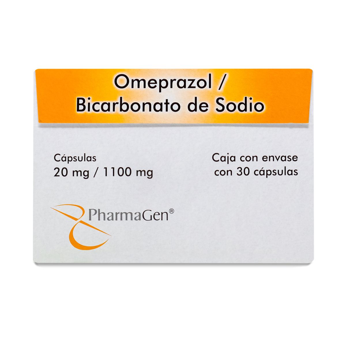OMEPRAZOL/BICARBONATO DE SODIO 20/1100 MG 30 CAP PHARMAGEN