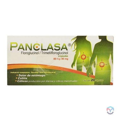 PANCLASA 80/80 MG 20 CAP