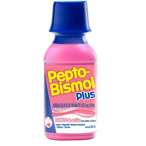 PEPTOBISMOL PLUS SUSP 118 ML
