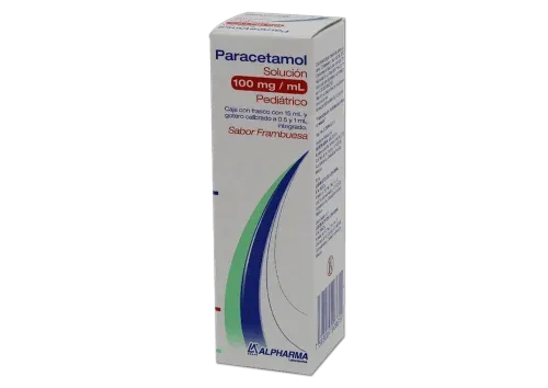 PARACETAMOL PEDIATRICO SOL 100 G/ML ALPHARMA