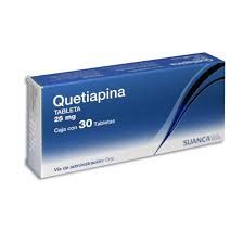 QUETIAPINA 25 MG 30 TAB SUANCA