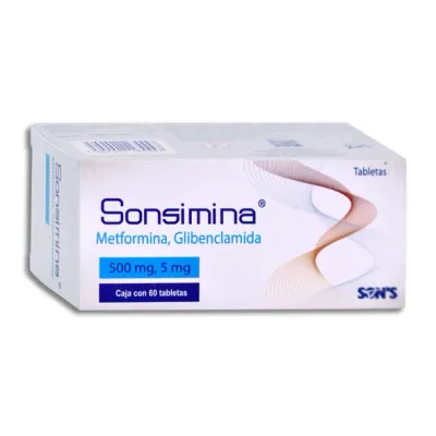 SONSIMINA 500/5 MG 60 TAB