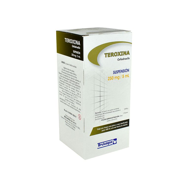 TEROXINA 250 MG/5 ML SUSP 100 ML