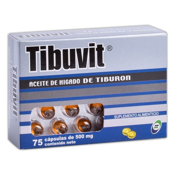 TIBUVIT 500 MG 75 CAP