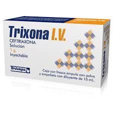 TRIXONA IV 1 G FCO AMP 10 ML