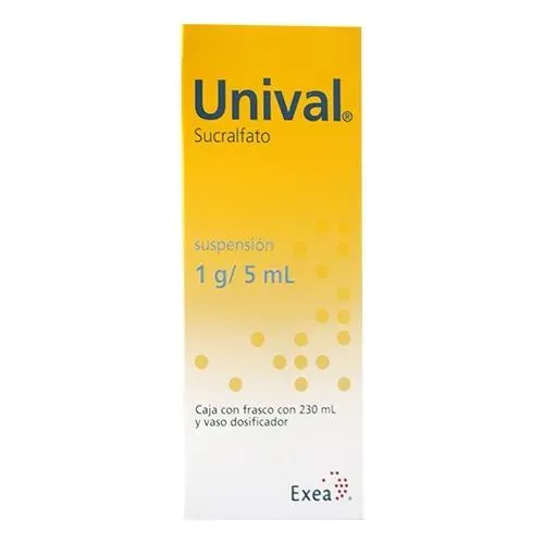 UNIVAL 1 G/5 ML SOL 230 ML