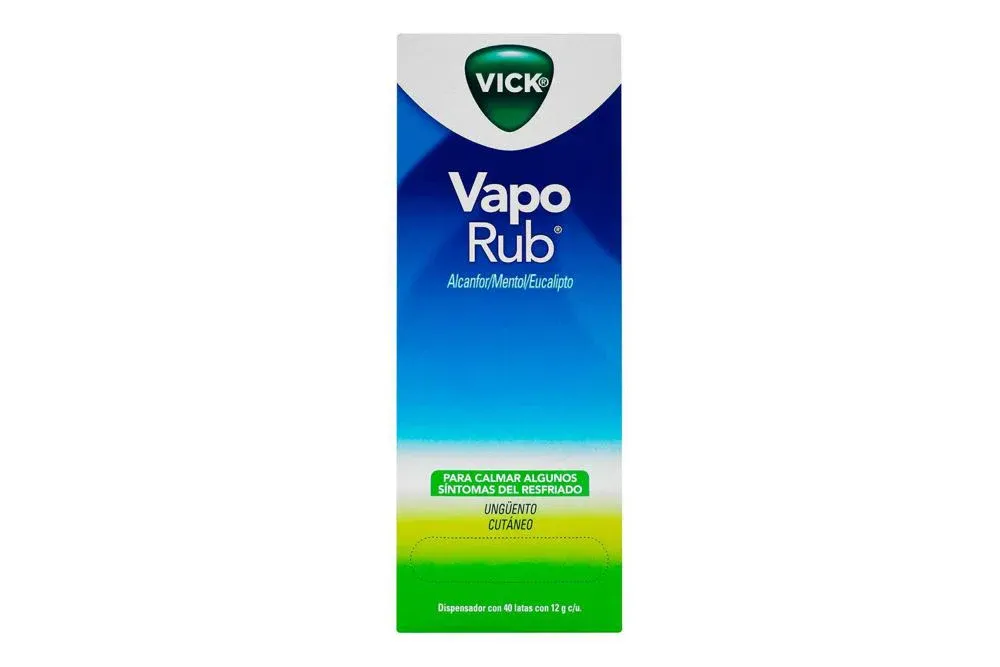 VICK VAPORUB LATA UNG 12 G 40 PZAS