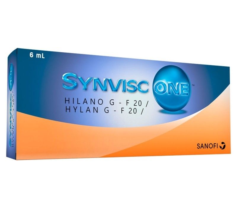 SYNVISC ONE JERINGA PRERRELLENADA 6 ML