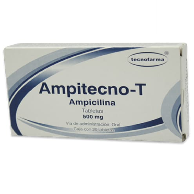 AMPITECNO-T 500 MG 20 TAB