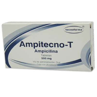 AMPITECNO-T 500 MG 20 TAB
