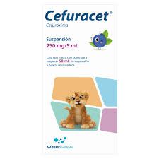 CEFURACET 250 MG/5 ML SUSP 50 ML