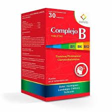 COMPLEJO B 100/5/.05 MG 30 TAB AVIVIA