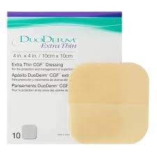 DUODERM EXTRA THIN ESTERIL 10X10 CM 187955 PZA CONVATEC