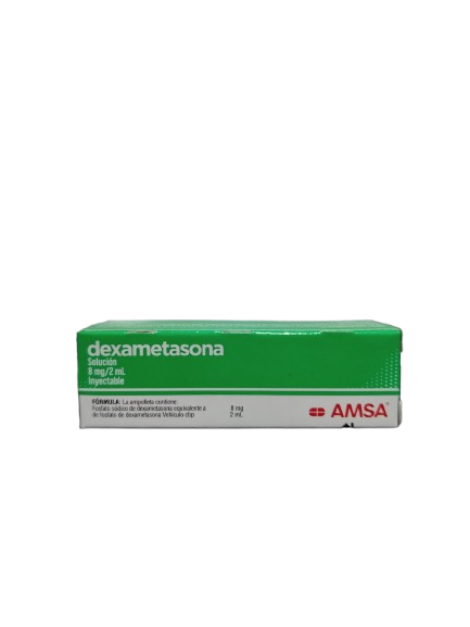 DEXAMETASONA 8 MG/2 ML AMP AMSA IM, IV, IA, IL, TB