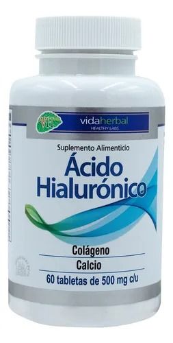 ÁCIDO HIALURÓNICO 500 MG FCO 60 CAP VIDA HERBAL