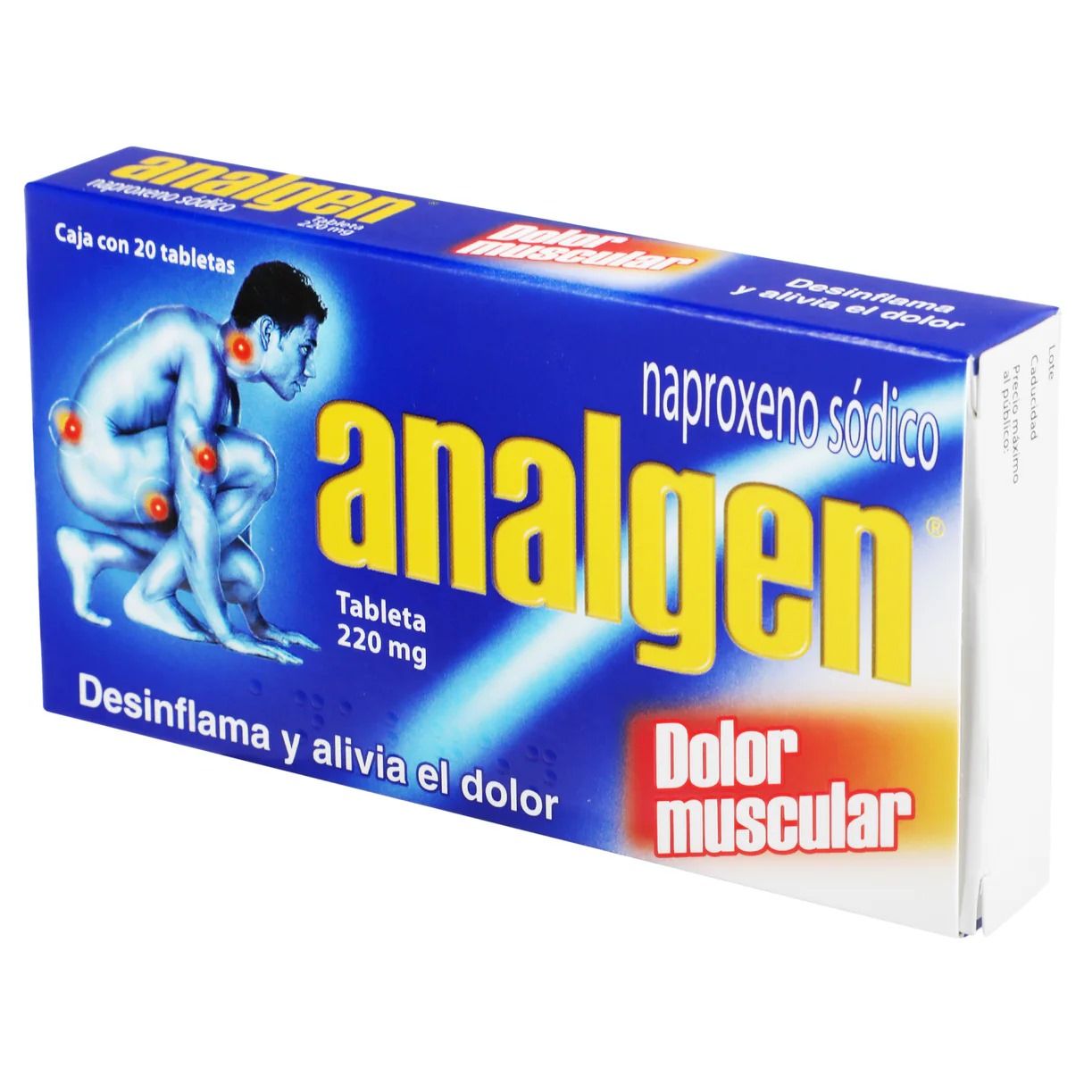 ANALGEN 220 MG 20 TAB