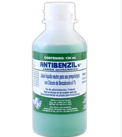 ANTIBENZIL NF 1 % FCO 120 ML