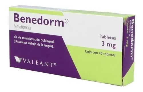 BENEDORM 3 MG 40 TAB SUBL
