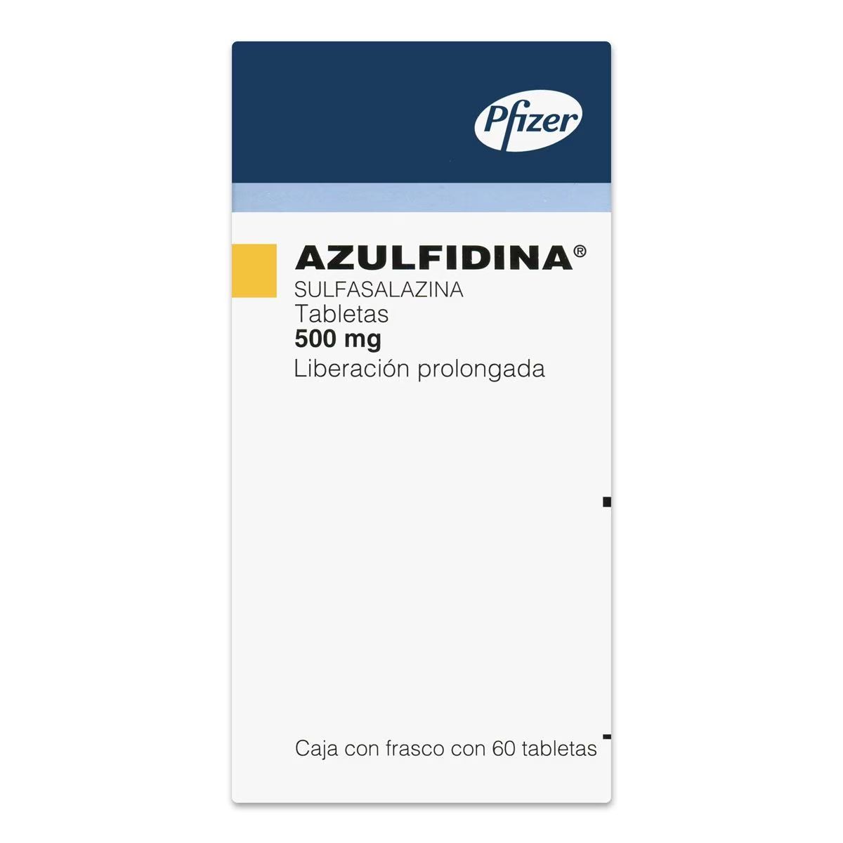AZULFIDINA 500 MG 60 TAB