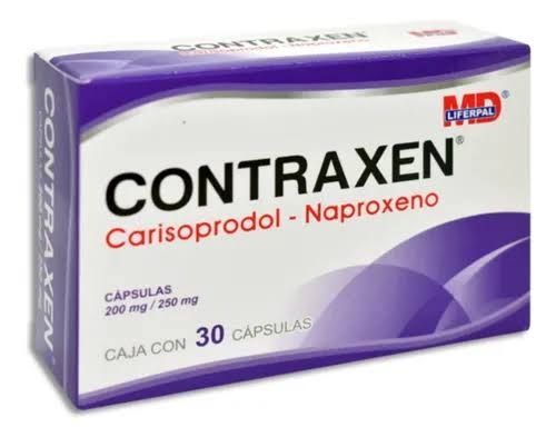 CONTRAXEN 250/200 MG 30 CAP