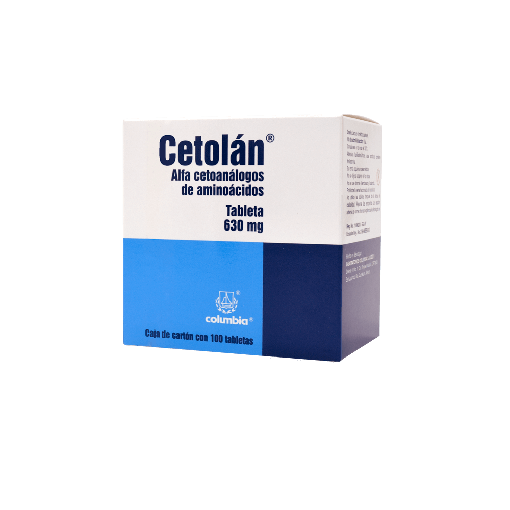 CETOLAN 630 MG 100 TAB