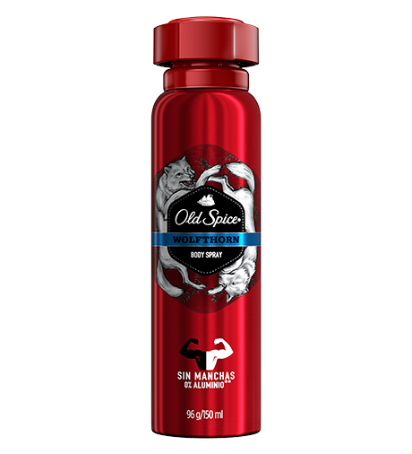 DESODORANTE OLD SPICE  WOLFTHORN (LOBO) AEROSOL HOMBRE 150 ML