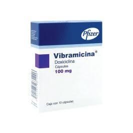VIBRAMICINA 100 MG 10 CAP