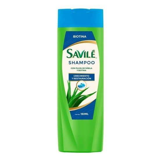 SHAMPOO SAVILE BIOTINA 12 FCOS 180 ML