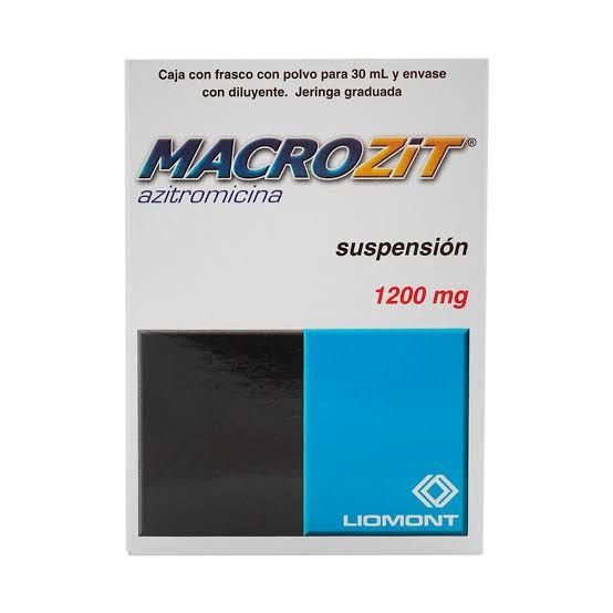 MACROZIT 1200 MG SUSP FCO 30 ML