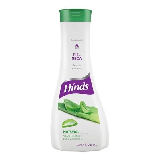 CREMA CORPORAL HINDS NATURAL PIEL SECA 230 ML