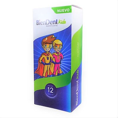 CEPILLO DENTAL KIDS EXHIBIDOR 12 PZAS BIENDENT