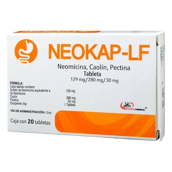 NEOKAP-LF 129/280/30 MG 20 TAB